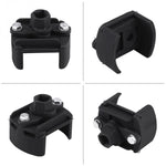 Universal Cast Steel Adjustable 2 Jaw Oil Filter Wrench Fuel Remover Removal Tool Two-claw Cast Steel Filter Wrenches, 80-105mm, 105-145mm