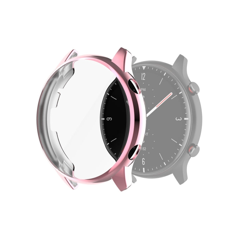 For Amazfit GTR 2 A1951 Full Coverage TPU Electroplating Protective Case Cover, For Amazfit GTR 2