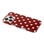 Full Coverage IMD Printed Retro Large Dots Pattern TPU Phone Case, For iPhone 14 Pro Max, For iPhone 13 Pro Max