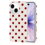 Full Coverage IMD Printed Retro Large Dots Pattern TPU Phone Case, For iPhone 14 Pro Max, For iPhone 13 Pro Max
