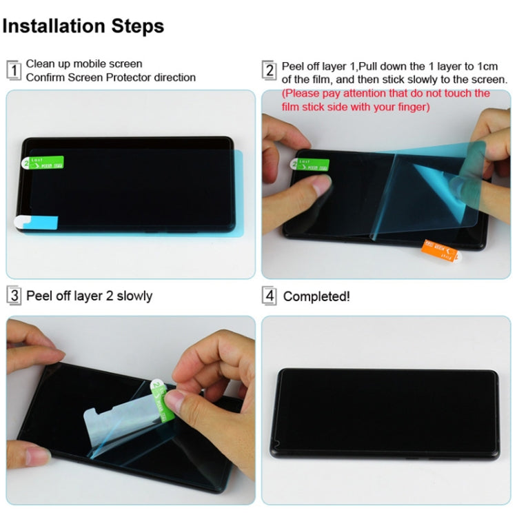 ฟิล์มกันระเบิดนุ่ม IMAK ซีรีส์ ARM สำหรับ iPhone 12 / 12 Pro, สำหรับ iPhone 12 Pro Max