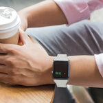สายรัดนาฬิกาหนังแท้พร้อมปุ่มเหล็ก สำหรับ Apple Watch Series 7 41 มม. / & 6 & SE & 5 & 4 40 มม., สำหรับ Apple Watch Series 7 45 มม. / & 6 & SE & 5 & 4 44 มม.