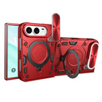 CD Texture Sliding Camshield Magnetic Holder Phone Case, For iPhone Duo
