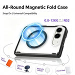 Spring Hinge Protection Magnetic Phone Case, For iPhone Duo