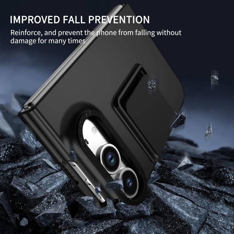 Three-dimensional Folding Holder PC Phone Case, For iPhone Duo
