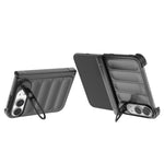 Magic Shield Camera Lens Holder Foldable PC Shockproof Phone Case, For iPhone Duo