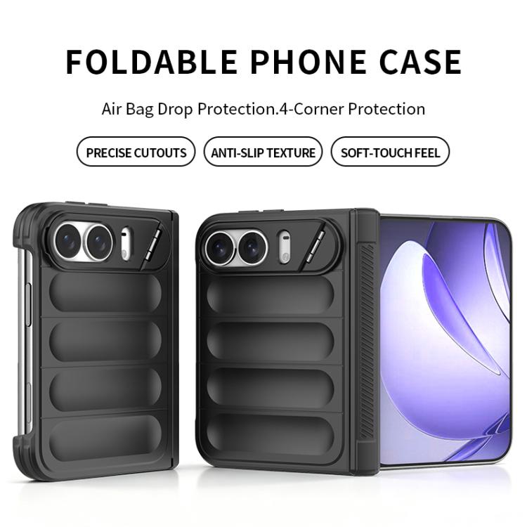 Magic Shield Camera Lens Holder Foldable PC Shockproof Phone Case, For iPhone Duo