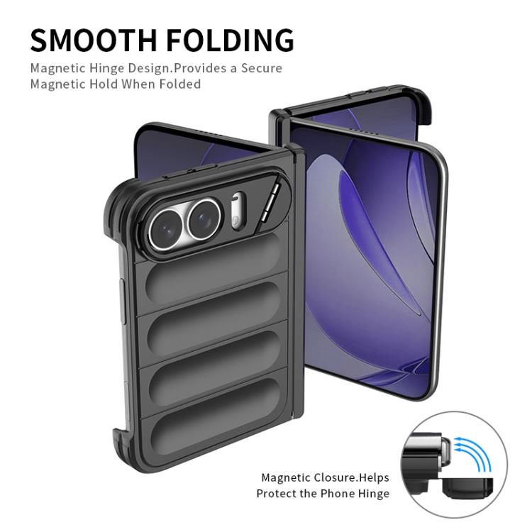 Magic Shield Camera Lens Holder Foldable PC Shockproof Phone Case, For iPhone Duo