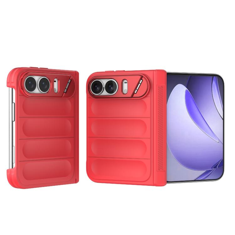 Magic Shield Camera Lens Holder Foldable PC Shockproof Phone Case, For iPhone Duo
