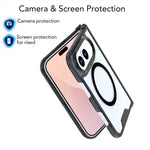 Crystal Acrylic Magnetic Phone Case, For iPhone Duo