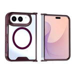 Crystal Acrylic Magnetic Phone Case, For iPhone Duo