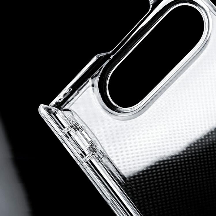 Clear Central Axis PC Phone Case, For iPhone Duo
