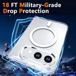MagSafe Magnetic Clear Phone Case, For iPhone Duo