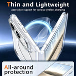 MagSafe Magnetic Clear Phone Case, For iPhone Duo