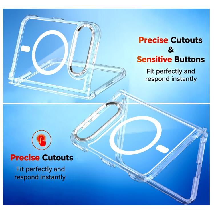 MagSafe Magnetic Clear Phone Case, For iPhone Duo
