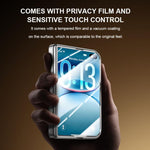 Intergrated Shell And Flim Electroplating Transparent Shockproof Magnetic Phone Case, For iPhone Duo