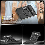 Sliding Camshield Ring Holder Phone Case, For iPhone Duo