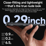 Spray-Coated Spring Hinge Integrated Film Phone Case, For iPhone Duo