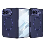 GKK Integrated Phantom CD Pattern Magnetic Folding Hinge Full Coverage Phone Case, For iPhone Duo