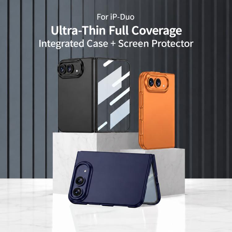 GKK Integrated Ultra-thin Full Coverage Protective Phone Case, For iPhone Duo