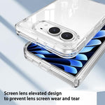 Magnetic Hinge Shockproof Integrated Film PC Phone Case, For iPhone Duo