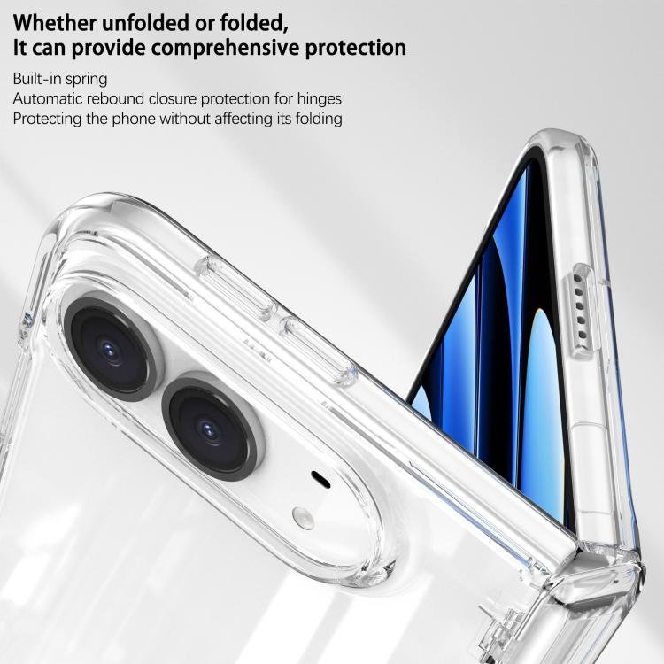 Magnetic Hinge Shockproof Integrated Film PC Phone Case, For iPhone Duo