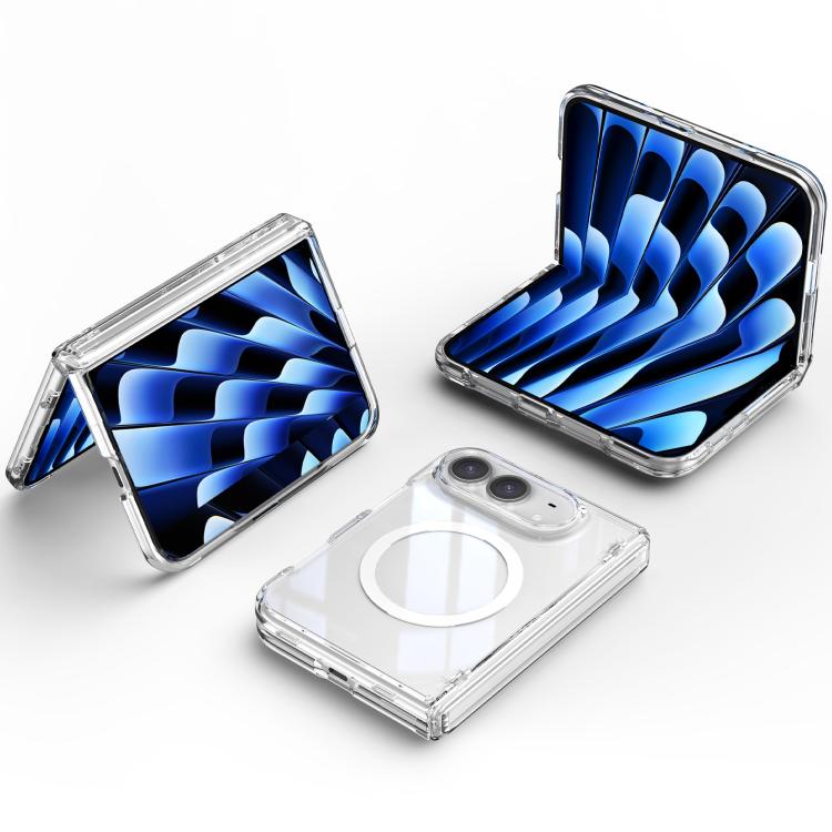 Hinge Magnetic Ring Integrated Film Phone Case, For iPhone Duo