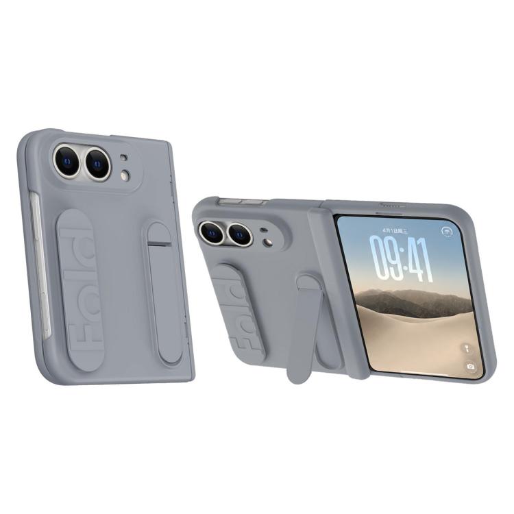 Jinghong Foldable Holder Hinge Shockproof Phone Case with Pen, For iPhone Duo