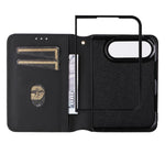 Cubic Grid Texture Flip Leather Phone Case, For iPhone Duo