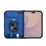Camera Shield Card Slot PC+TPU Phone Case, For iPhone Duo