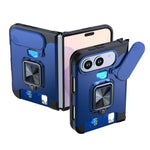 Camera Shield Card Slot PC+TPU Phone Case, For iPhone Duo
