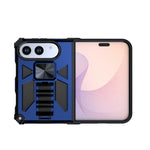 Shockproof TPU + PC Phone Case with Holder, For iPhone Duo