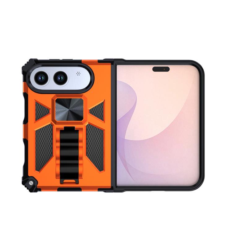 Shockproof TPU + PC Phone Case with Holder, For iPhone Duo