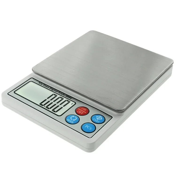 เครื่องชั่งอัญมณีดิจิทัลพกพามืออาชีพ XY-8006 600g x 0.01g หน้าจอ LCD 2.2 นิ้ว