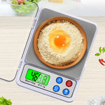 MH-555 เครื่องชั่งดิจิตอลพกพาความแม่นยำสูง 6 กก. x 0.1 กรัม พร้อมหน้าจอ LCD ขนาด 2.2 นิ้ว, 6000g/0.1g