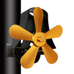 YL-106 พัดลมเตาผิงขับเคลื่อนด้วยความร้อน ใบพัดอลูมิเนียม 5 ใบทนความร้อนสูง, YL-106 (เงิน), YL-106 (ขาว), YL-106 (ดำ), YL-106 (บรอนซ์), YL-106 (เทา), YL-106 (ทอง), YL-106 (ชมพูแดง)