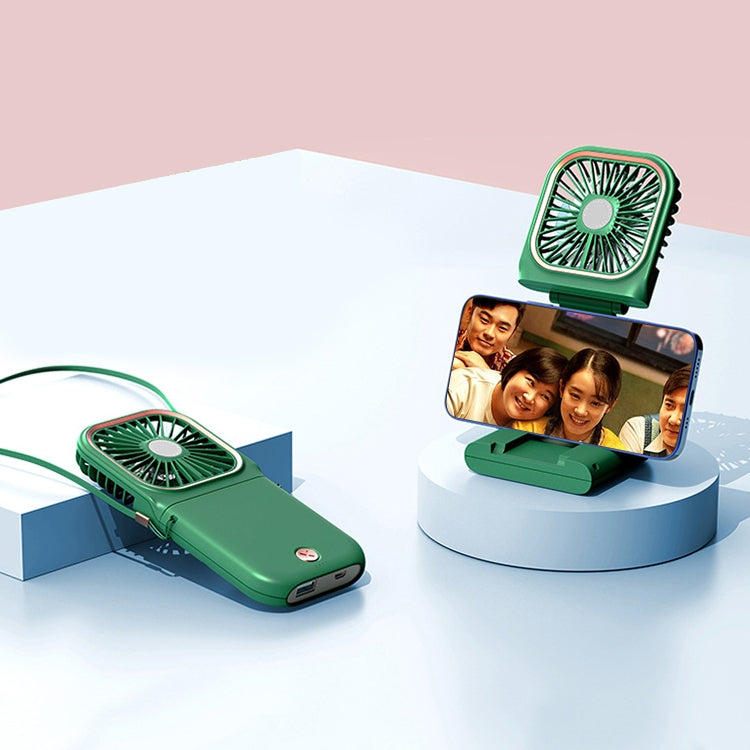 พัดลมมือถือชุบไฟฟ้า F30 แบบพกพา ตั้งโต๊ะ พับได้ เงียบ USB แขวนคอ รุ่นอัปเกรด F30 (ชมพู), F30 (เขียว), F30 (น้ำเงิน), F30 (ขาว)