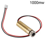 อุปกรณ์เสริมโมดูลเลเซอร์แสงสีน้ำเงิน + ม่วง 405NM 1000mW สำหรับเครื่องแกะสลักเลเซอร์ DIY NEJE, 1000mW