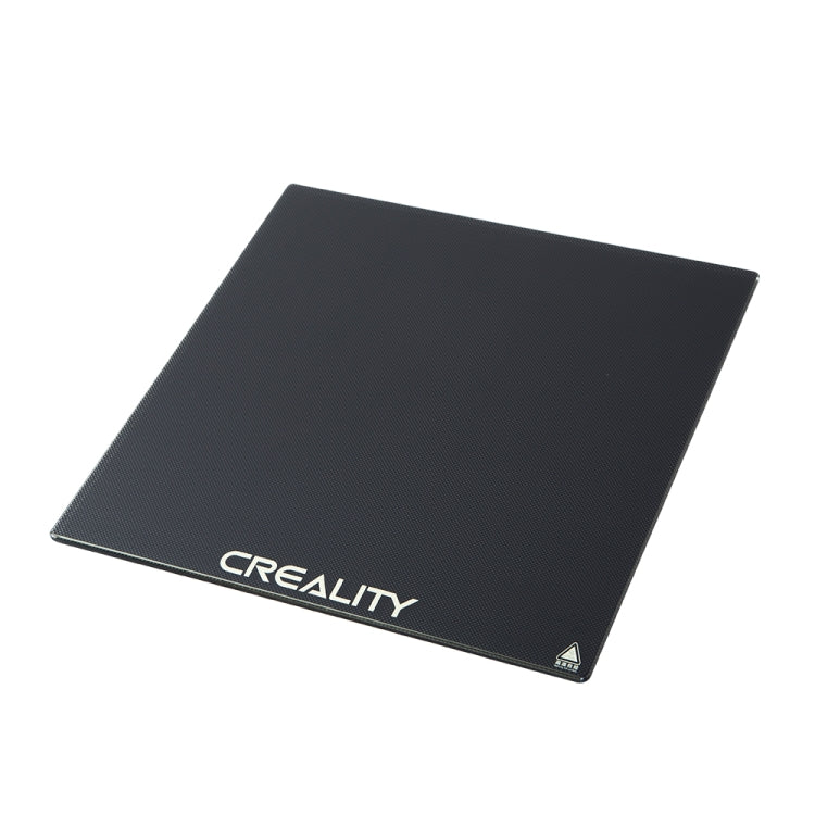 แผ่นกระจกคาร์โบรันดัมสำหรับเตียงพิมพ์แบบร้อนของเครื่องพิมพ์ 3D Ender-3 ของ Creality