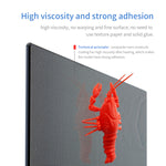 แผ่นกระจกคาร์โบรันดัมสำหรับเตียงพิมพ์แบบร้อนของเครื่องพิมพ์ 3D Ender-3 ของ Creality
