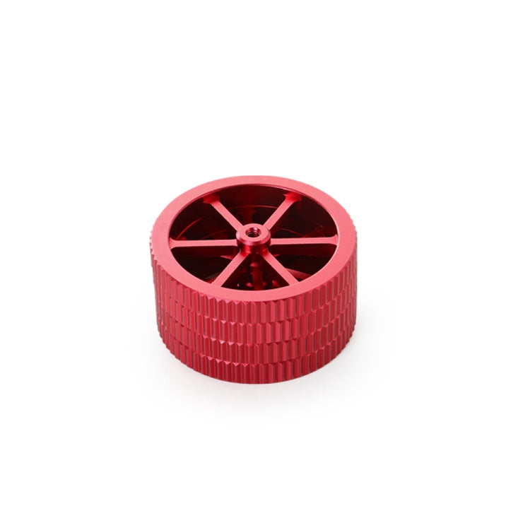 น็อตปรับระดับมือหมุนสีแดงโลหะสำหรับเครื่องพิมพ์ 3D Creality Ender-3 / Ender-3 Pro / Ender-3 V2 / CR-10 Pro V2