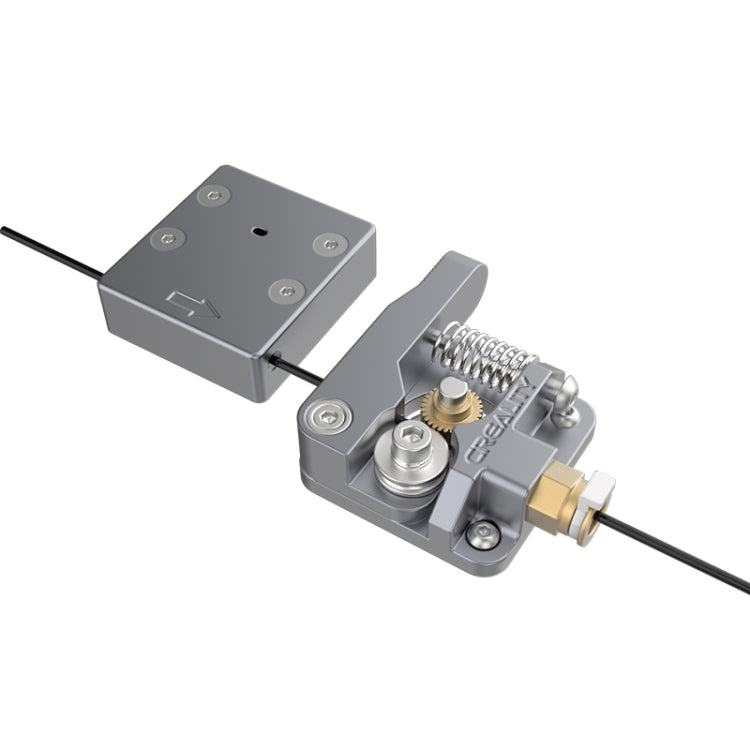 ชุดหัวฉีด Bowden บล็อกโลหะสีเงิน Creality สำหรับเครื่องพิมพ์ 3D Ender-3 / Ender-3 Pro / Ender-3 V2 / CR-10 Pro V2