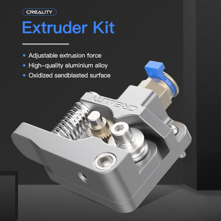 ชุดหัวฉีด Bowden บล็อกโลหะสีเงิน Creality สำหรับเครื่องพิมพ์ 3D Ender-3 / Ender-3 Pro / Ender-3 V2 / CR-10 Pro V2