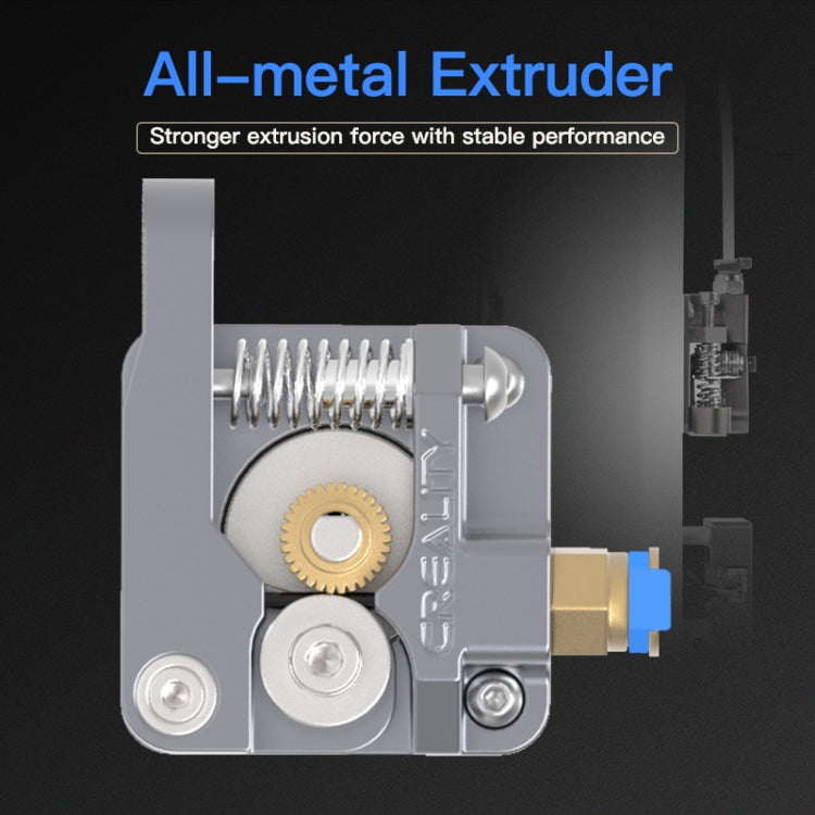 ชุดหัวฉีด Bowden บล็อกโลหะสีเงิน Creality สำหรับเครื่องพิมพ์ 3D Ender-3 / Ender-3 Pro / Ender-3 V2 / CR-10 Pro V2
