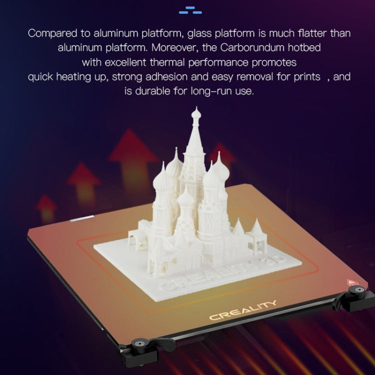 เครื่องพิมพ์ 3D DIY CR-6 SE จาก CREALITY กำลังไฟ 350W ปรับระดับอัตโนมัติไม่ได้ ขนาดพิมพ์: 23.5 x 23.5 x 25 ซม. ปลั๊ก EU, CR-6 SE