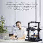 เครื่องพิมพ์ 3D DIY CR-6 SE จาก CREALITY กำลังไฟ 350W ปรับระดับอัตโนมัติไม่ได้ ขนาดพิมพ์: 23.5 x 23.5 x 25 ซม. ปลั๊ก EU, CR-6 SE