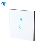 สวิตช์ผนังกระจกนิรภัย Sonoff Touch ขนาด 86 มม. 1 ช่อง สวิตช์สัมผัสไฟบ้านอัจฉริยะ รองรับ Alexa และ Google Home, AC 90V-250V 400W 2A, ขนาด 86 มม.