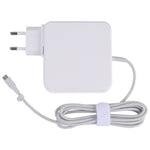 อะแดปเตอร์จ่ายไฟ USB-C / Type-C 87W แบบพกพาพร้อมสายชาร์จยาว 1.8 เมตร, ปลั๊กยุโรป