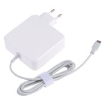 อะแดปเตอร์จ่ายไฟ USB-C / Type-C 87W แบบพกพาพร้อมสายชาร์จยาว 1.8 เมตร, ปลั๊กยุโรป