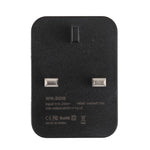 อะแดปเตอร์ปลั๊กเดินทาง USB คู่ WN-2018 ปลั๊ก UK